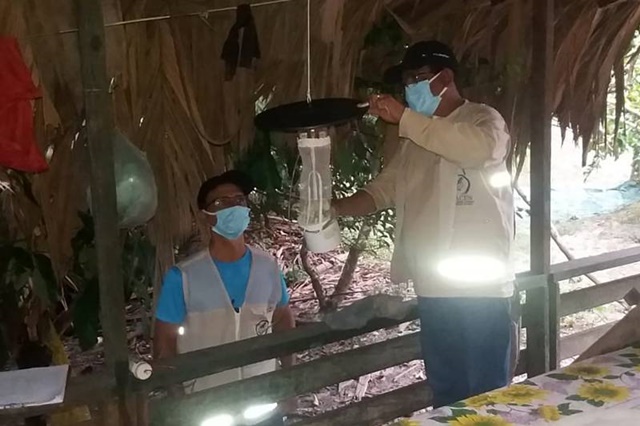 Sespa faz levantamento entomológico preventivo contra a leishmaniose, em Breves