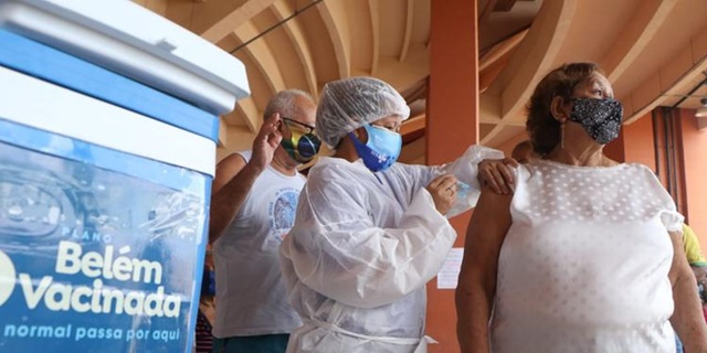 330 mil pessoas já receberam a segunda dose de imunização contra a covid-19 em Belém