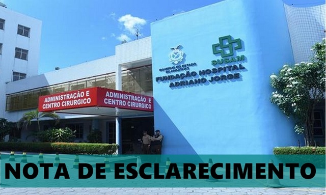 NOTA DE ESCLARECIMENTO