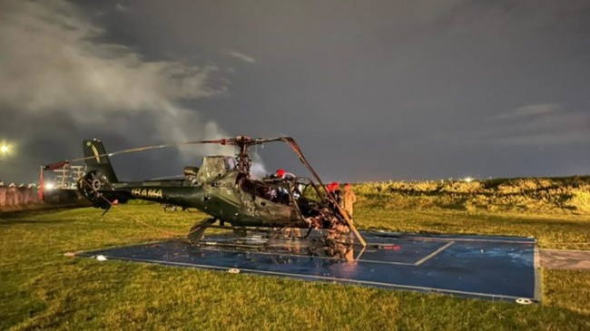 PF prende suspeito de mandar queimar helicópteros do Ibama usados em operações contra garimpos