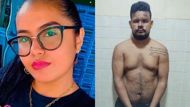 Vídeo: homem que matou namorada de 16 anos é preso no interior do Pará